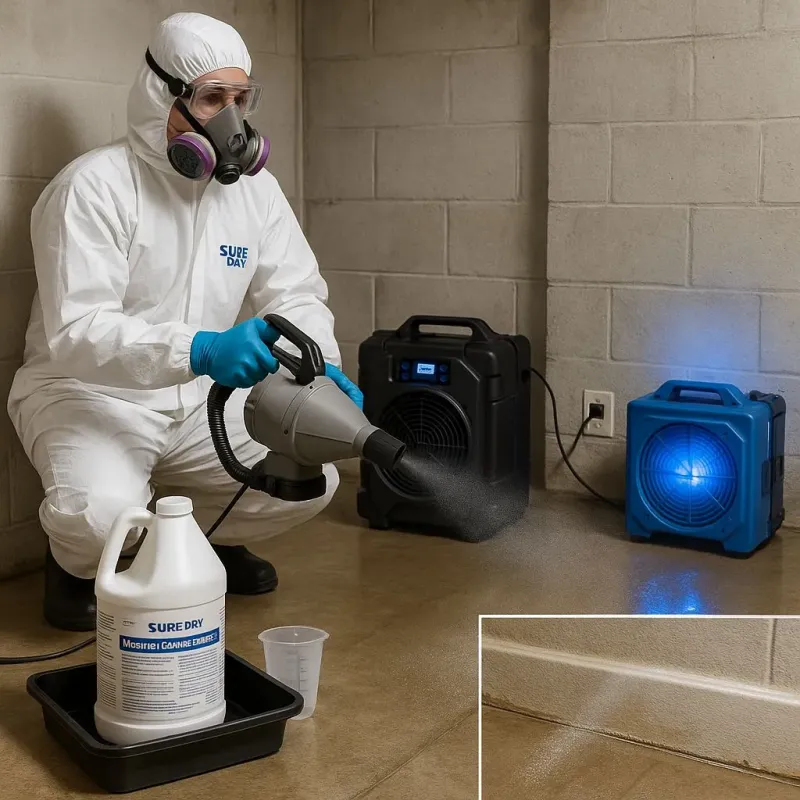Sanitization and Odor Removal process in Marshall, AK
